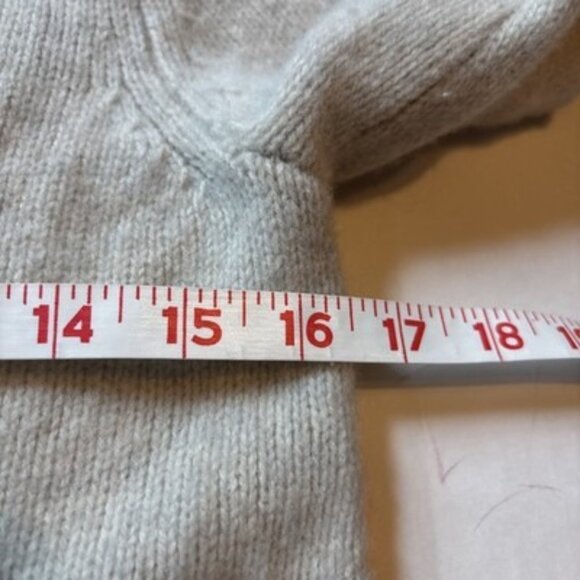 Madewell Ivory Lace Up Sweater Dress Merino Wool Size Small - Picture 4 of 6